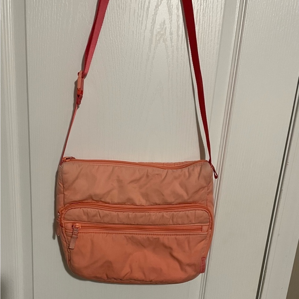 Vera Bradley Crossbody Utility Bag Desert Flower Pink
